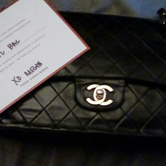 CHANEL black double flap - Picture 5 of 8